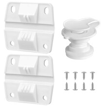 Voor Cooler Afvoerklep Kit Eenvoudige Installatie Zonder Boren. Duurzame Scharnieren. Herstelt Cooler voor Kamperen, Vissen, Tailgating