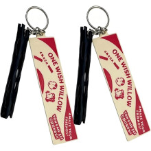 Wishing Willow Stick Keychain,Spiritual Healing Novelty Gift,Interactive Halloween Decor,Fun Party Novelty Lucky Charm