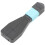MPO Fiber Loopback Adapter-Multimode OM3, 8-Fiber Connector, Suitable for Fiber Optic Testers and Loopback Module 4