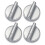 W10594481 Stove Knobs for  Stove Knobs Replacements for  Stove Knobs WCG97US6DS00 and WCG97US0DS00 1