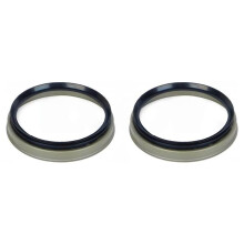 2PCS Front Axle Hub Oil Seal for Hilux 2004- GGN25 KUN25 KUN26 LAN25 TGN26 GGN125 LAN125 KUN125 90312-T0001