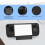 Silicone Protective Cover for , Anti-Slip Controller Skin Case Shockproof Dustproof Video Game Accessories A 4