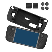 Housse de Protection en Silicone pour , Coque de Manette Antidérapante, Accessoires de Jeu Vidéo Résistants Aux Chocs et à la Poussière A