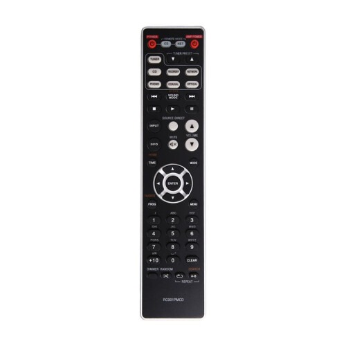 RC001PMCD Replacement Remote Control for  CD Player Amplifier Audio Receiver System