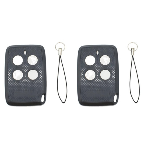 Télécommande de Porte de Garage 2PCS pour PROTECO ANGIE TX433/PTX433405/PTX433 Ouverture de Porte de Garage 433,92 MHz Code Fixe