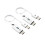 Kit Transmissor e Receptor Compatível com  Sem Fio 1080P 30M Extensor Compatível com  5.G para Caixa de TV e Monitor B 1