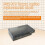 For BitFunx Clear Shell for PS2 Fat Shell Replacement Case for PS2 Fat 3xxxx Series Retro Game Console Protective Case 4