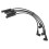 4 Pcs  Wire Ignition Coil Cable 7700107662 for  Clio I 1.2 1