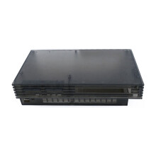 For BitFunx Clear Shell for PS2 Fat Shell Replacement Case for PS2 Fat 3xxxx Series Retro Game Console Protective Case