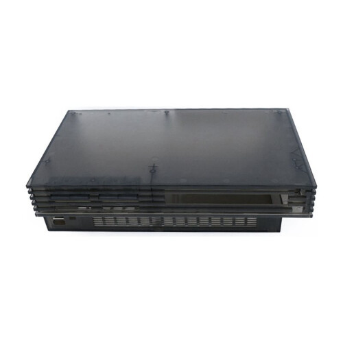 For BitFunx Clear Shell for PS2 Fat Shell Replacement Case for PS2 Fat 3xxxx Series Retro Game Console Protective Case