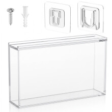 Transparent Acrylic Display Box for Game Boy Advance Console Storage Box Wall Mount Base for Console Game Controller