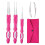 Crochet Hook with Ergonomic Handle, 0.75 mm Hairpin Braid Hairlock, Braid Crochet Hook 1
