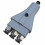 PTFE Tee Consumable Feeder Splitter with Pneumatic Quick Connector for Multiple Colors. AMS Multi-Material Hub for BAMBU 6