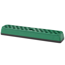 36 Löcher Magnetischer Schraubendreherhalter für Werkzeug Hex 1/4 Zoll Aufbewahrungsorganisator Werkzeugkästen Räder Stapelbohrerbox mit Rädern