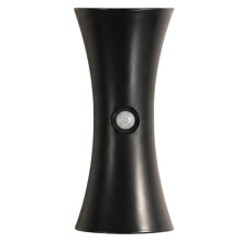 Motion Sensor Wall Light - Wireless Rechargeable Magnetic Sconce with 3 Color Modes for Home Black
