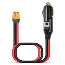 XT60 Weiblich zu Zigarettenanzünder Steckdose Plug 12V/24V Lade Kabel Connector für Auto Power Station Speicherbatterie
