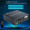 1080p 2x2 Video Wall Controller TV Splicing Box 1x2 1x3 1x4 -Compatible 4 Screen Splicer  Adjustment RS232 5