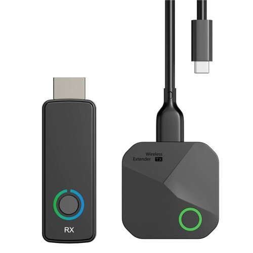 Wireless Image Transmission Extender Screen Mirroring Dongle 1080P HD Wireless Image Transmission Extender