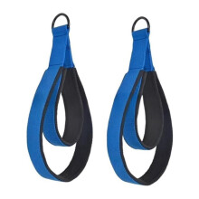 2PCS Pilates Double Loop Straps , Home Gym Workout Equipment Straps, for Pilates Reformers, Cable Machines