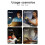 LED Clip- Reading Light - Adjustable, Portable & USB Rechargeable Book Light for Night Reading 2