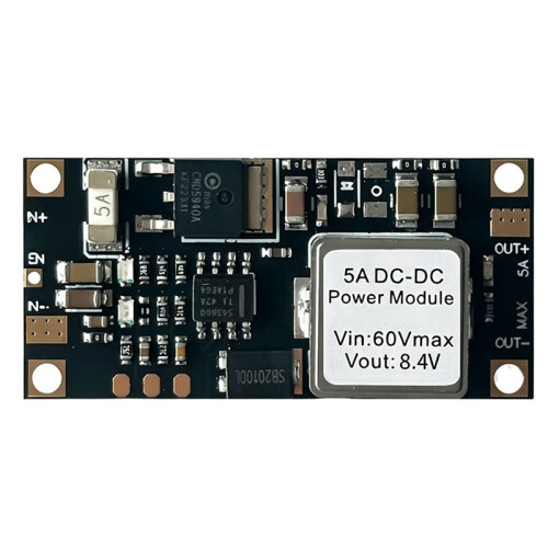 5A - Step-Down Module Power Converter Low Ripple High Efficiency for Drones Industrial Control DC9.9-60V to 8.4V 1