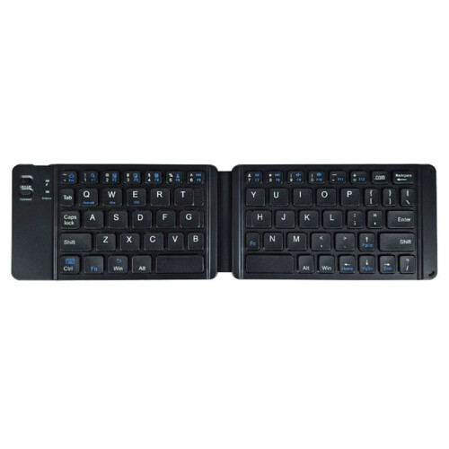 Foldable  Keyboard, Rechargeable Ultra Slim Keyboard for Smartphone Tablet and Laptop