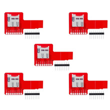 5Pcs Micro-Sniffe /TF Kaart Opslag Uitbreidingsmodule voor SPI Adapterbordmodule Eenvoudig Te Integreren