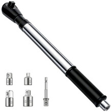 Ratchet Wrench 72 Tooth Offset Impact Extension Bar 1/2 Drive High Torque Auto Repair Hand Tool for Tight Space