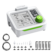 RAINPOINT Large Display Automatic Plant Waterer Indoor for Pot Plants,Vacation Self Watering Drip Irrigation System Device Pump