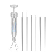 Piercing Taper Boll Plockare Verktyg för Att Byta Smycken - 16G 18G Trådlös/Trådad Kroppspiercing Kit