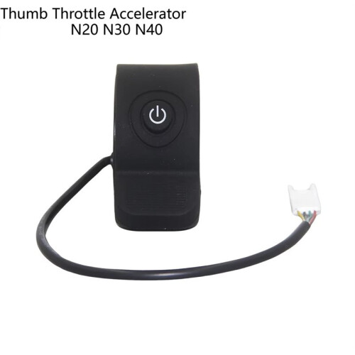 Thumb Throttle Accelerator for Navee N20 N30 N40 Scooter Single Button Twist Speed Controller Grip Replacement 2