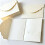 30 Peças Envelopes Tri-Fold 18x13cm / 7.1x5.1 Polegadas Papel 250g para Convites de Casamento, Postais, Embalagem de Presentes Branca 6
