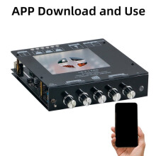 2.1-Kanal -Verstärkerplatine 320W HiFi Subwoofer Audio AMP mit Höhen- und Bassregelung AUX 12/32V für DIY
