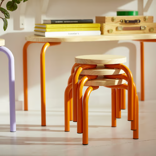 IKEA GREJSIMOJ Children's Stool 28 cm 1