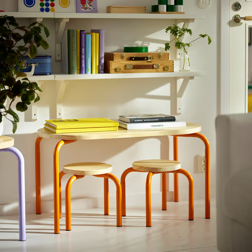 IKEA GREJSIMOJ Children's Stool 28 cm 2