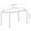 IKEA GREJSIMOJS Children's Table 84x42 cm 5