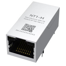 TTL Serial to Ethernet Network Port Module NT1-M Modbus Gateway for TCP to RTU IoT MQTT Communication Serial to RJ45