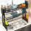 Space Saving Over The Sink Dish Drying Rack 3 Tier Adjustable Dish Drainer Large 7
