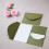 30 Peças Envelopes Tri-Fold 18x13cm / 7.1x5.1polegadas, Papel 250g para Convites de Casamento, Cartões Postais, Embalagem de Presente Preta 4