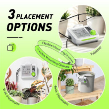 RAINPOINT Large Display Automatic Plant Waterer Indoor for Pot Plants,Vacation Self Watering Drip Irrigation System Device Pump