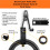 Multi-Sized Wall-Mounted Tool Hangers with Anti-Rust PVC Coating for Bikes, Ladders, Garden Tools 2