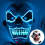 Devil's Kiss Clown Mask Glowing Cold Light Halloween Prank Scary Prop 2