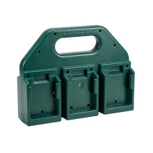 6 Slot Battery Holder Portable and Rugged Battery Case Organizer for 18V&14.4V