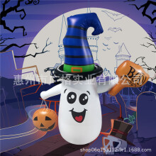 Glow Outdoor Inflatable Halloween Snowman Tumbler Scary Ghost PVC Toy Product