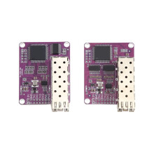 2 Analog Video with 2 TTL Data over Fiber Optic Converters TX 1310 RX 1550nm LC Optical Transceiver Module TTL 4