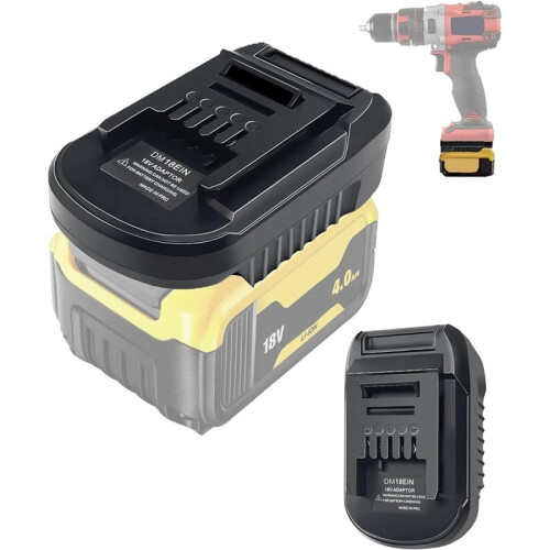 Battery Adapter for  18V 20V Li-Ion Battery Converter for E-Inhell 18V Power Tools 2