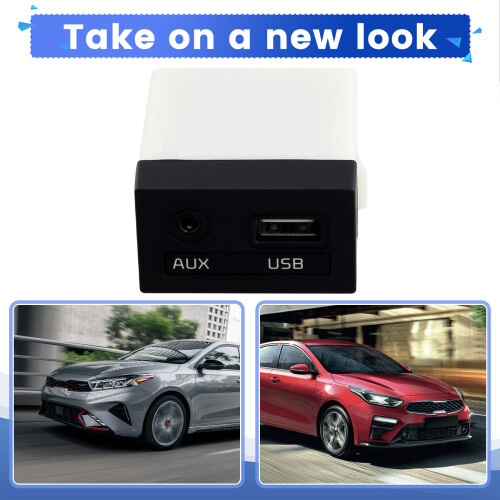 USB/AUX-Audio-Eingangsadapterbuchse für  Forte Cerato K3 2016-21 96120A7600 2