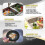4 Pcs Matte Black Kitchen Sink Accessories Garbage Disposal  Guards 3.4'' Sink Drain Strainer and Stopper 6