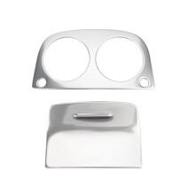 Car Rear Air Vent Cover+Charging Panel Trim Sticker Kit 2226801875 for - S-Class W222 S350 S400 S550 14-20 A