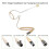 Beige Single Ear Hanging Microphone with 3.5mm Lockable 4-Pin MiniXLR Interface for    Mic 4Pin Plug 2